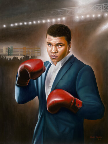More Than a Fighter van Bekir Salim, Schilderij te koop op Singulart