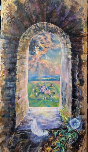 Blue Star di Iryna Kogan, Pittura in vendita su Singulart