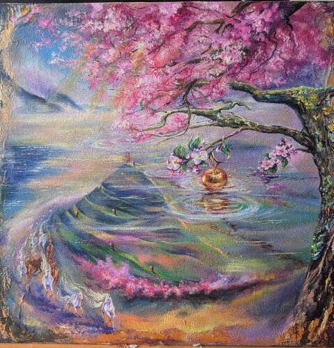 Mists of Avalon di Iryna Kogan, Pittura in vendita su Singulart