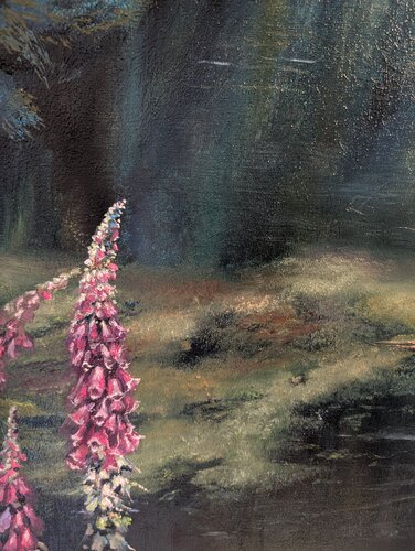 The Scarlet Flower by Iryna Kogan, Painting for Sale on Singulart