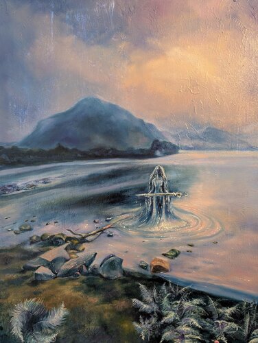 Nimue, Lady of the Lake by Iryna Kogan, Painting for Sale on Singulart