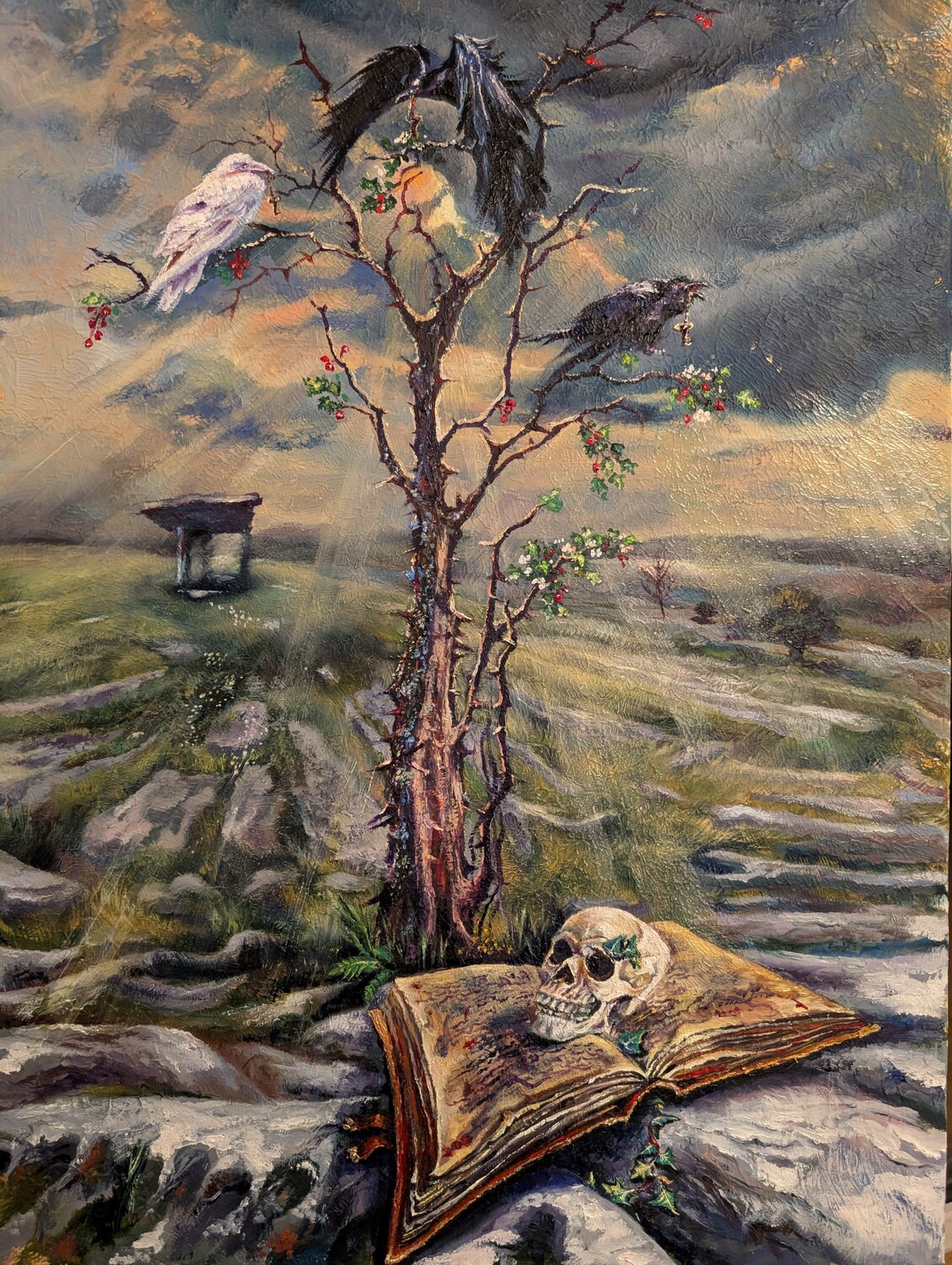 Hawthorn. Dedication to the Morrígan Iryna Kogan