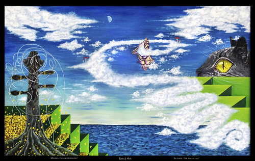 ¨'Otoño. El árbol desnudo' de Camila Mejía, Pintura a la venta en Singulart