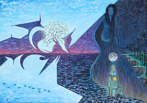 '4/4 de Silencio y expansión' de Camila Mejía, Pintura a la venta en Singulart