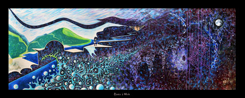 'Universo Keme - Kaku' de Camila Mejía, Pintura a la venta en Singulart
