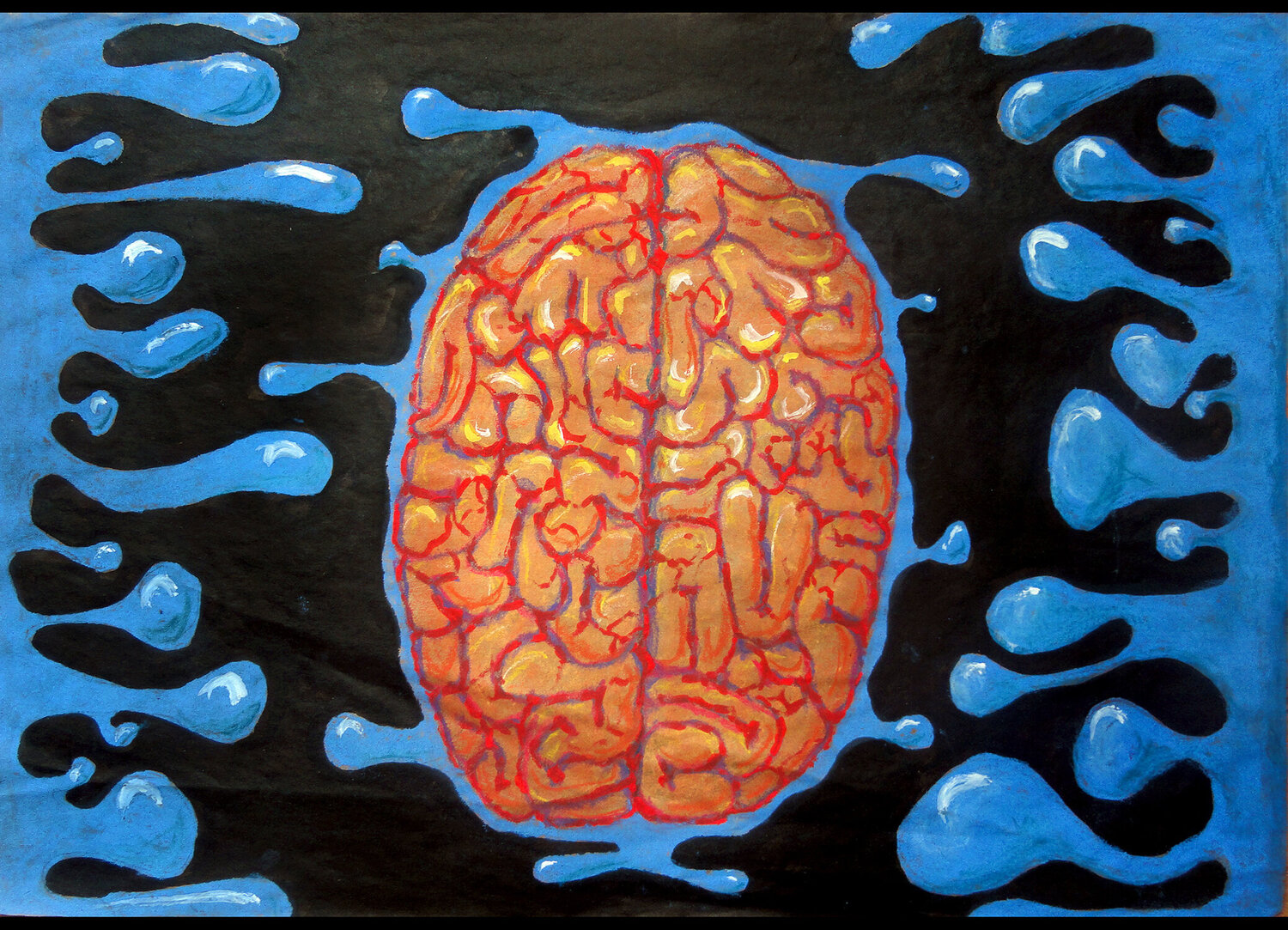 'Brain waves' Camila Mejía Other Media for sale