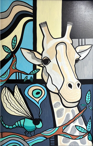 Au-dessus des arbres by Richard RASA, Painting for Sale on Singulart