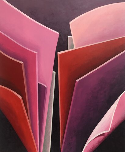 Blätter by Gisela Pletschen, Painting for Sale on Singulart