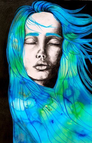 The answer,my friend,is blowin' in the wind by Monica Valer, 회화 for Sale on Singulart