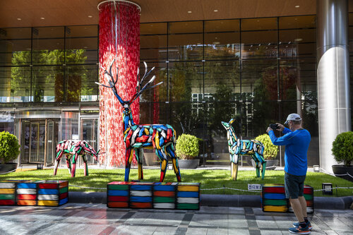 Deer par Woo-jin Kim, Sculpture en vente sur Singulart