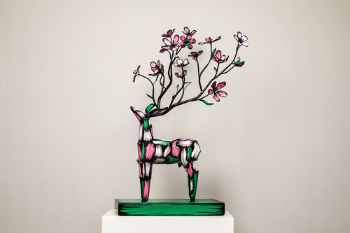 Deer van Woo-jin Kim, Beeldhouwwerk te koop op Singulart