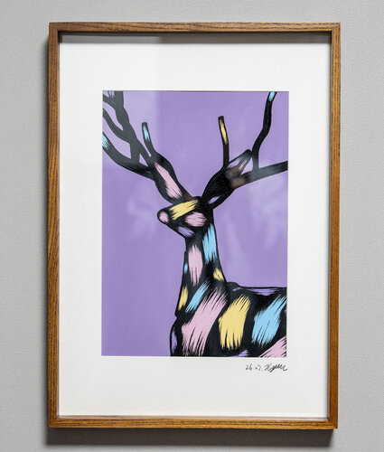 Deer(Drawing) di Woo-jin Kim, Pittura in vendita su Singulart