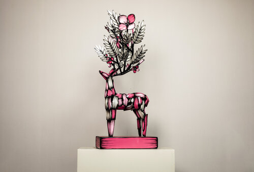 Deer by Woo-jin Kim, Sculpture for Sale on Singulart