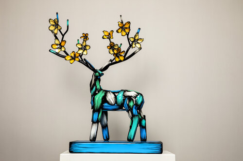 Deer by Woo-jin Kim, Sculpture for Sale on Singulart