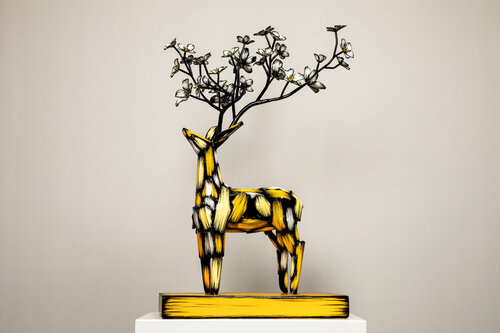 Deer by Woo-jin Kim, Sculpture for Sale on Singulart