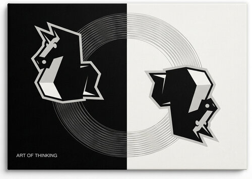 Think about a horse van Ido Vaginsky, Digitaal te koop op Singulart