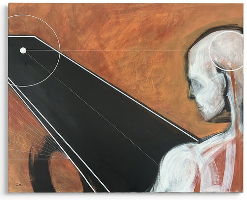 PASSION par Ido Vaginsky, Peinture en vente sur Singulart