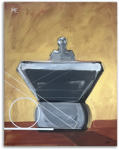 WAITING by Ido Vaginsky, Painting for Sale on Singulart