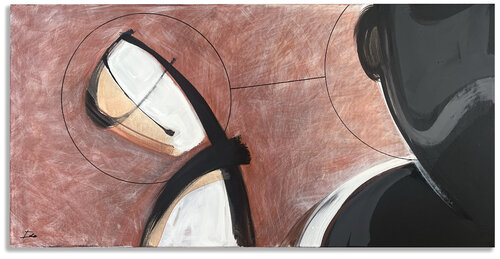 Over the Shoulder by Ido Vaginsky, Painting for Sale on Singulart