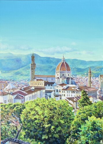 Heart of Tuscany by Elena Balla, Painting for Sale on Singulart