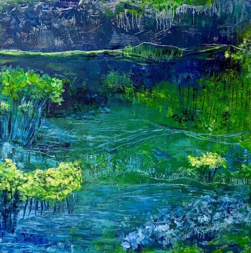 Just before dawn di Evelyn Erhardt, Pittura in vendita su Singulart
