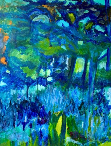 Woods fantasy 2 di Evelyn Erhardt, Pittura in vendita su Singulart
