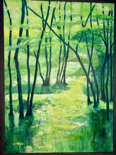 Forever spring de Evelyn Erhardt, Pintura a la venta en Singulart