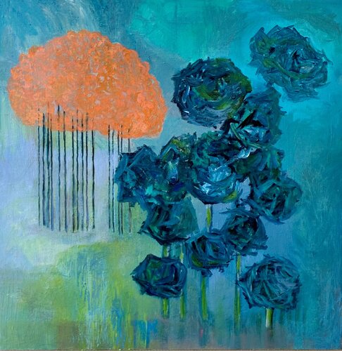 Pure romance par Evelyn Erhardt, Peinture en vente sur Singulart