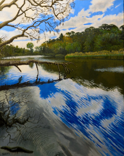 Thundegust Lake by Philip Sieri, Painting for Sale on Singulart
