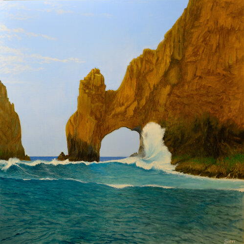 Cabo San Luca/El Arco by Philip Sieri, Painting for Sale on Singulart