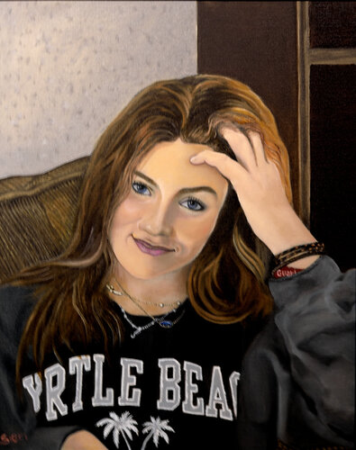 Scarlett by Philip Sieri, Painting for Sale on Singulart