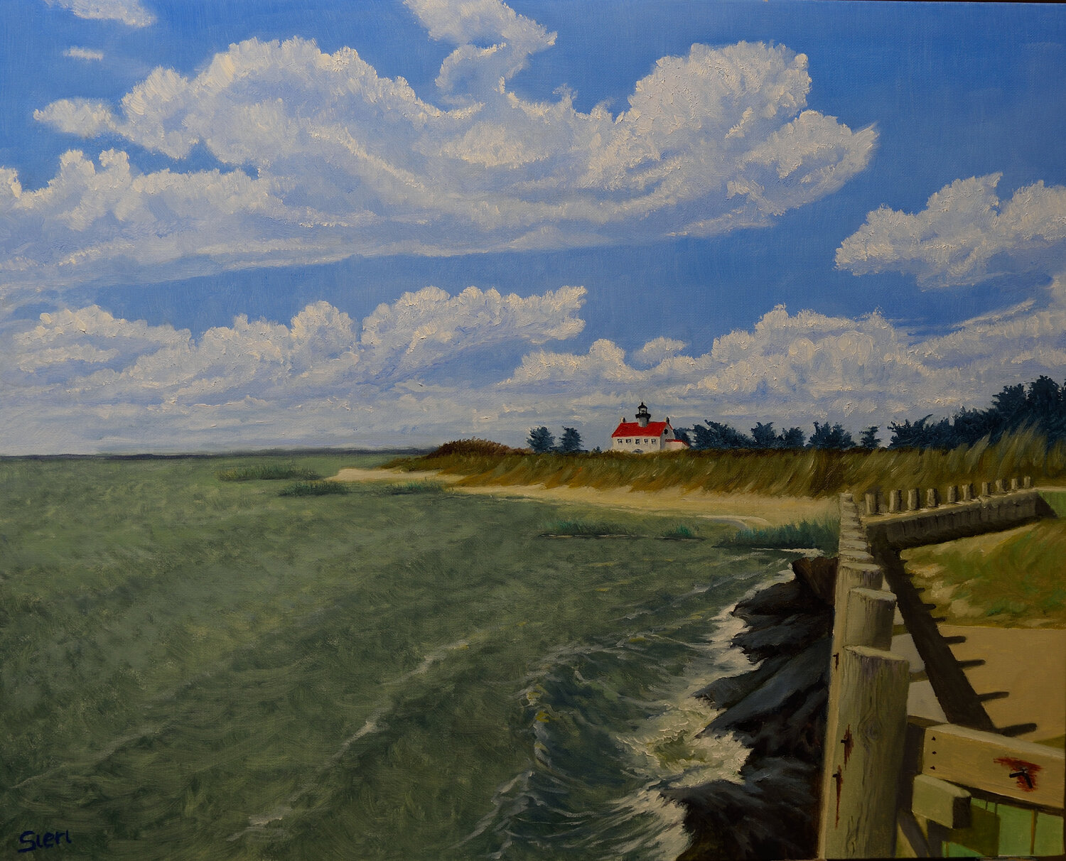 East Point Lighthouse Bulkhead Philip Sieri