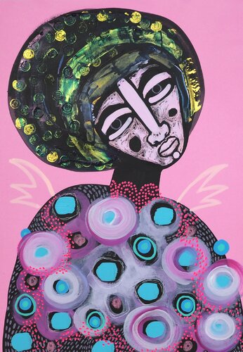 Guardian Angel N.2 /2026 by Sara Rodighiero, Work on Paper for Sale on Singulart