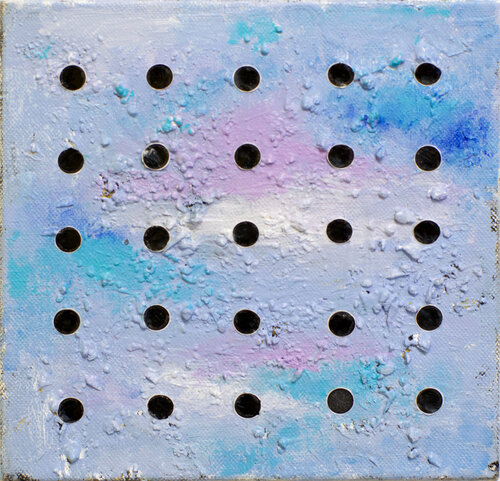 Beneath the illusion - Peace III par Olivera Cavric, Peinture en vente sur Singulart