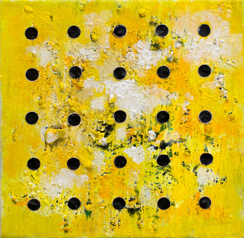 Beneath the illusion - Peace IV par Olivera Cavric, Peinture en vente sur Singulart