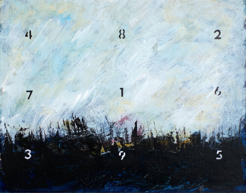 Countdown 5 by Olivera Cavric, Painting for Sale on Singulart