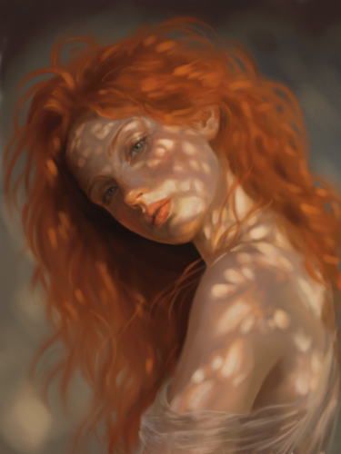 Held by Light by Olga Falk, Digital for Sale on Singulart