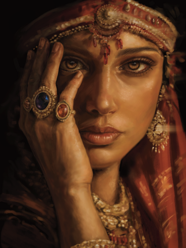 Veil of Presence by Olga Falk, Print for Sale on Singulart