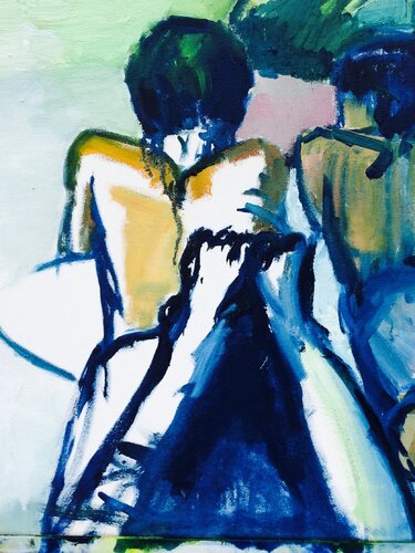 Brothers by Cassandra Mahoney, Painting for Sale on Singulart