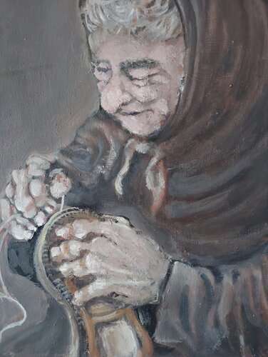 Hands That Remember di b regalado, Pittura in vendita su Singulart