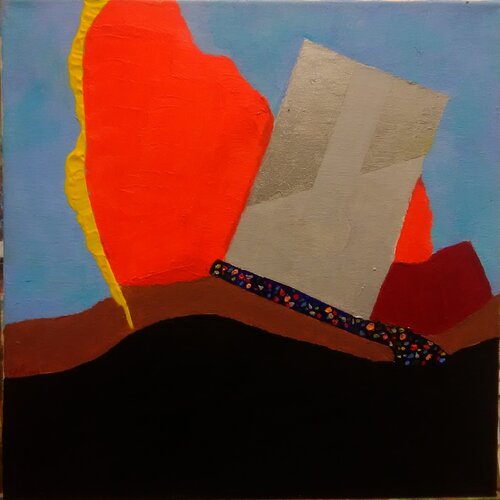Le vitrail brisé de François Claude-Félix, Pintura a la venta en Singulart