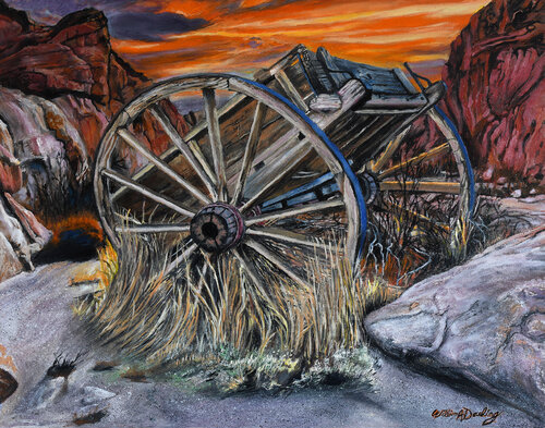 The Way West di William Darling, Pittura in vendita su Singulart