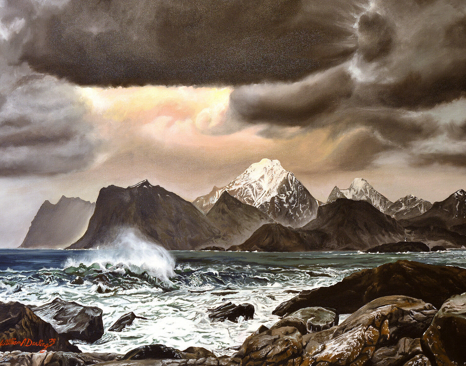 Rough Seas William Darling