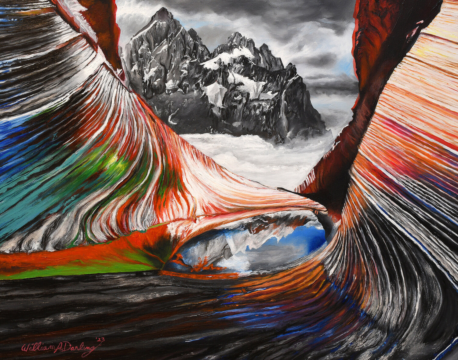 The Desert Pond William Darling