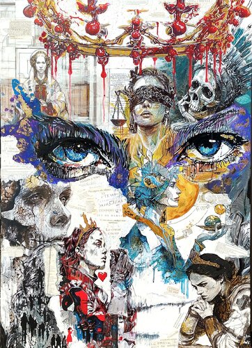Reines Souveraines de Julie Balsaux, Pintura a la venta en Singulart