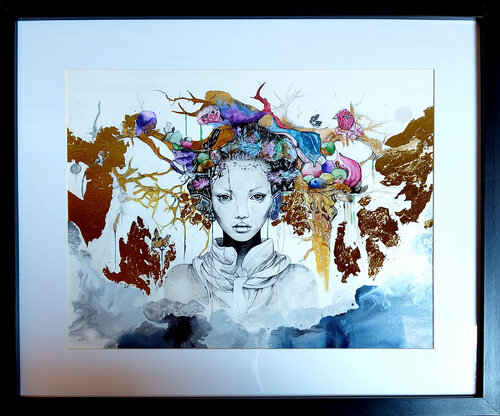 Sublimations by Julie Balsaux, Drawing for Sale on Singulart