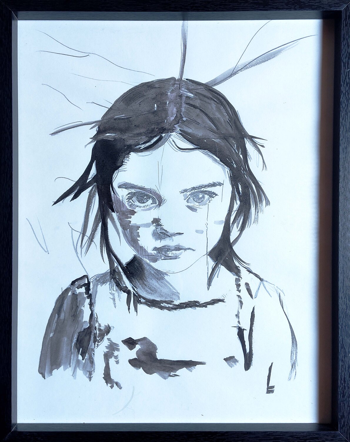 La Reloue Julie Balsaux Dibujo en venta