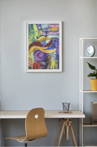 Abstract 105 by Shaheenur Khan, Painting for Sale on Singulart