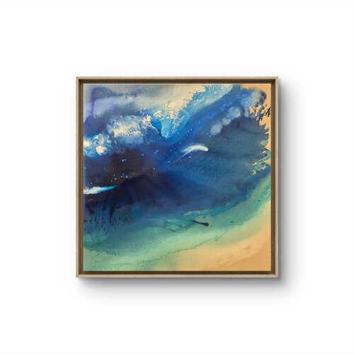 Drift of the Blue II van Claude Schwidrik-Grebe, Schilderij te koop op Singulart