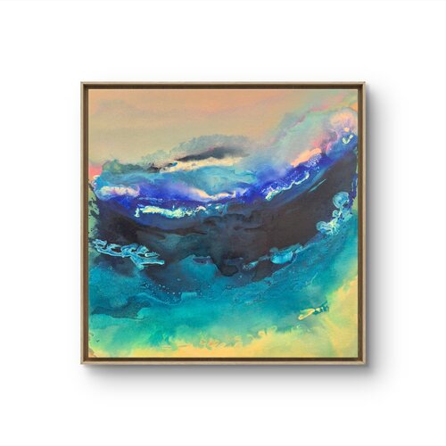 Zwischen Licht und Grund by Claude Schwidrik-Grebe, Painting for Sale on Singulart